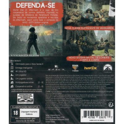 World War Z Aftermath Xbox One | Series X