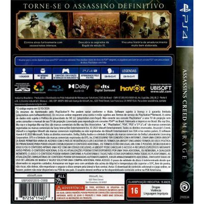 Assassins Creed Mirage Ps4 #1