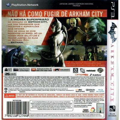 Batman Arkham City Ps3 #1