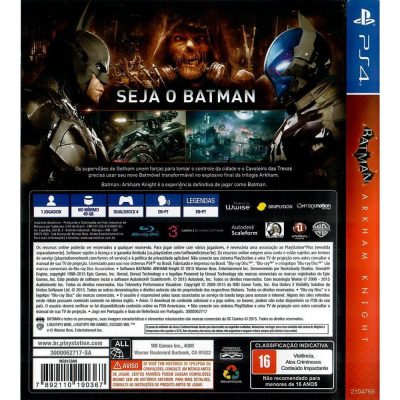 Batman Arkham Knight Ps4 #1 (Playstation Hits)