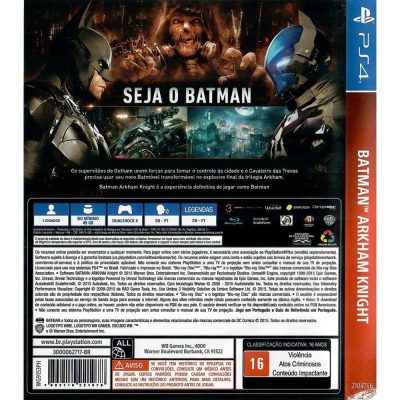 Batman Arkham Knight Ps4 #3 (Playstation Hits)
