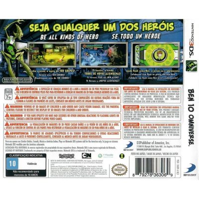Ben 10 Omniverse Nintendo 3Ds