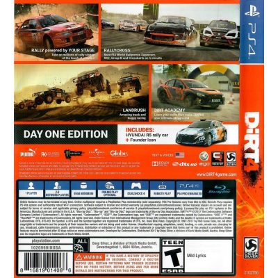 Dirt4 Ps4
