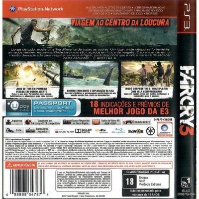 Far Cry 3 Ps3 (Greatest Hits)