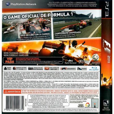 Formula 1 2011 Ps3