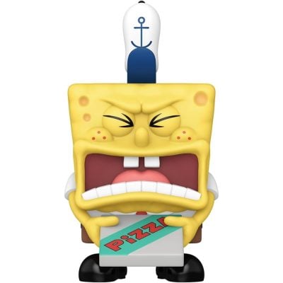 Funko Pop Spongebob Just Got Out Spongebob 1667 (Bob Esponja 25 Anos, Entregador De Pizza)