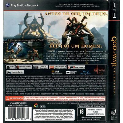 God Of War Ascension Ps3 #1