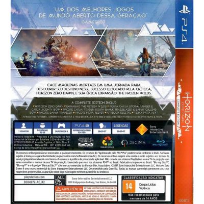 Horizon Zero Dawn Complete Edition Ps4 #1 (Playstation Hits)