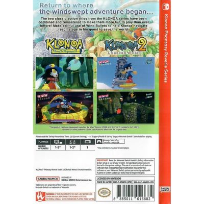 Klonoa Phantasy Reverie Series Nintendo Switch (Sem O Código)
