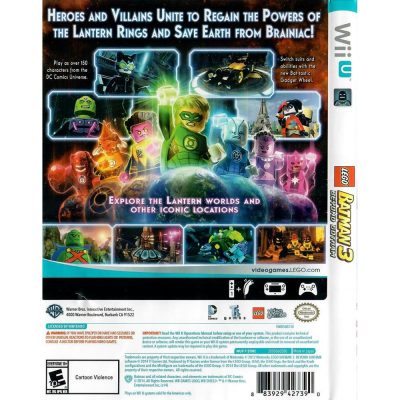 Lego Batman 3 Beyoun Gotham Nintendo Wii U #3 (Sem Manual)