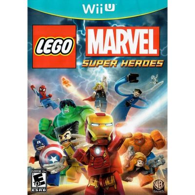 Lego Marvel Super Heroes Nintendo Wii U #3 (Sem Manual)