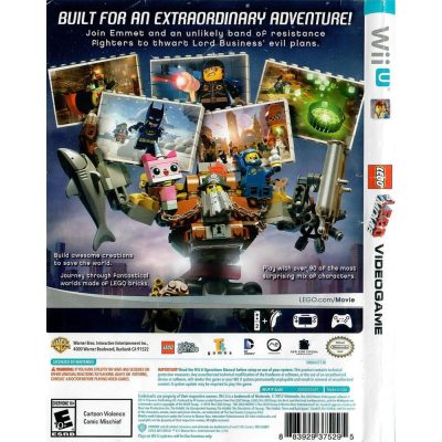 Lego The Lego Movie Videogame Nintendo Wii U #3 (Sem Manual)