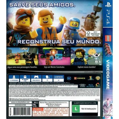 Lego Uma Aventura Lego 2 Videogame Ps4