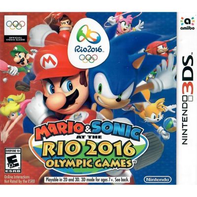 Mario & Sonic At The Rio 2016 Olympic Games Nintendo 3Ds