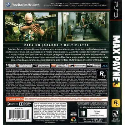 Max Payne 3 Ps3