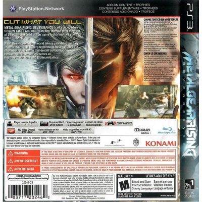 Metal Gear Rising Revengeance Ps3 #1