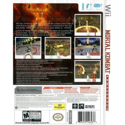 Mortal Kombat Armagedon Nintendo Wii #3 (Sem Manual)