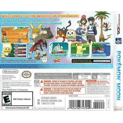 Pokémon Moon Nintendo 3Ds
