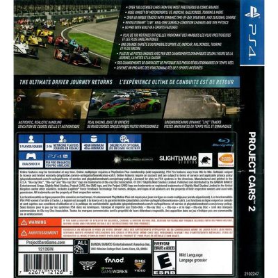 Project Cars 2 Ps4