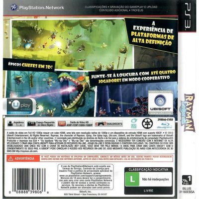 Rayman Legends Ps3 #1
