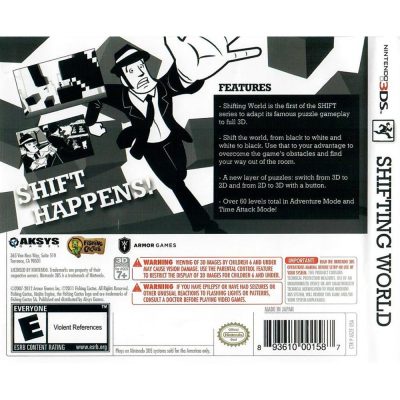Shifting World Nintendo 3Ds