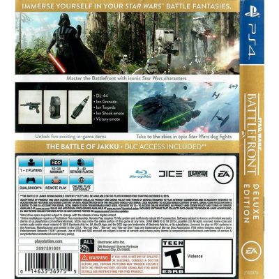 Star Wars Battlefront Deluxe Edition Ps4 #1 (Código Usado)