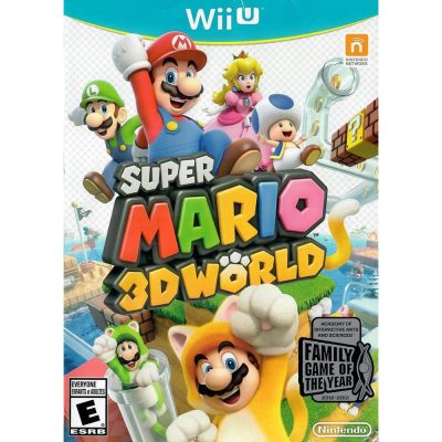 Super Mario 3D World Nintendo Wii U #3 (Sem Manual) (Caixa Vermelha)