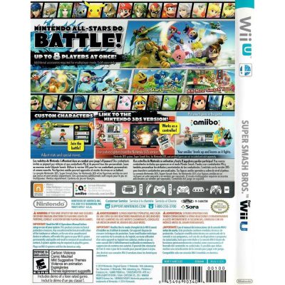 Super Smash Bros For Wii U Nintendo Wii U (Com Luva)