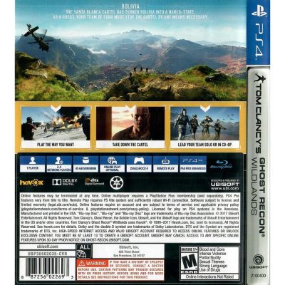 Tom Clancys Ghost Recon Wildlands Ps4 #1
