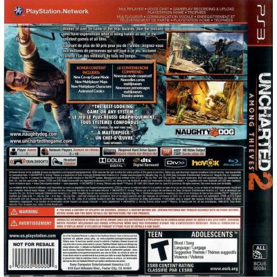 Uncharted 2 Among Thieves Goty Ps3 (Greatest Hits)
