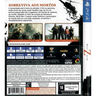 World War Z Ps4 #2
