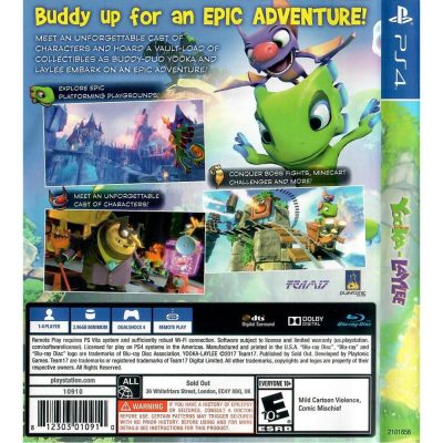 Yooka-Laylee Ps4
