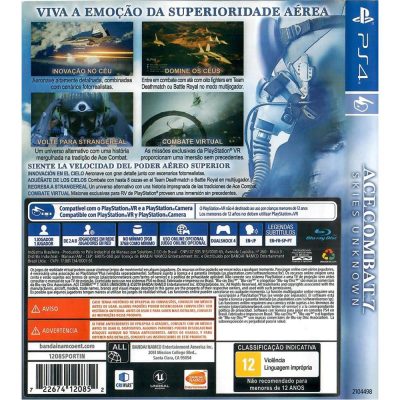 Ace Combat 7 Skies Unknown Ps4