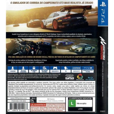 Assetto Corsa Competizione Ps4