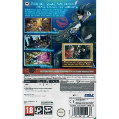 Bayonetta 2 Nintendo Switch (Europeu) (Com Código Bayoneta 1)