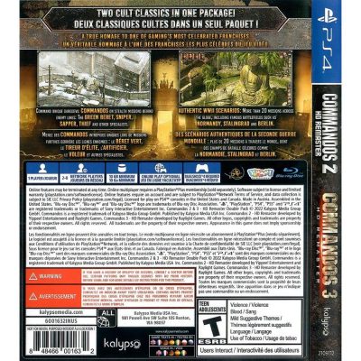 Commandos Double Pack Hd Remaster Ps4