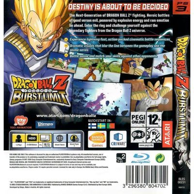 Dragon Ball Z Burst Limit Ps3