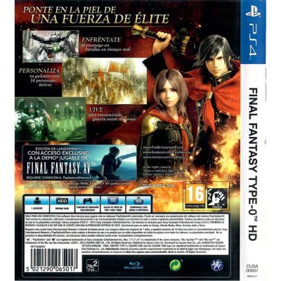 Final Fantasy Type-0 Hd Ps4 #1