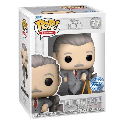 Funko Pop Icons - Walt Disney With Camera 77