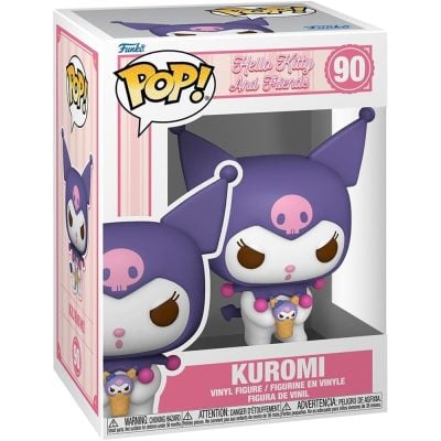 Funko Pop Sanrio - Hello Kitty And Friends Kuromi 90 (Com Sorvete)
