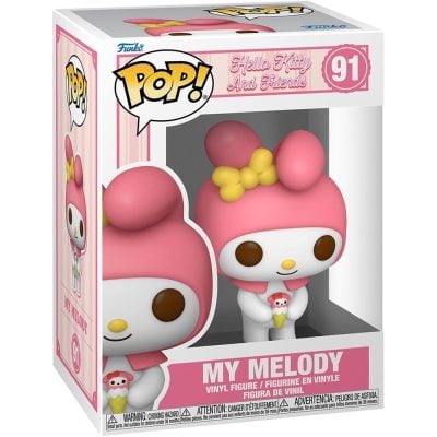 Funko Pop Sanrio - Hello Kitty And Friends My Melody 91 (Com Sorvete)
