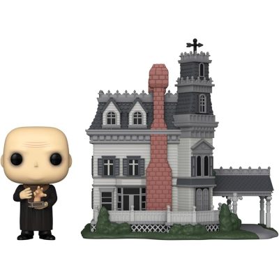 Funko Pop Town - The Addams Family Uncle Fester And Addams Family Mansion 40