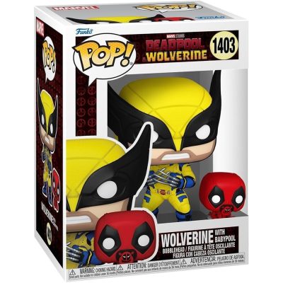 Funko Pop Wolverine With Babypool 1403 (Deadpool & Wolverine) (Marvel)
