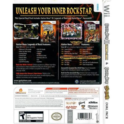 Guitar Hero Dual Pack Nintendo Wii #1