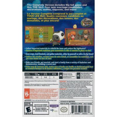Harvest Moon Light Of Hope Special Edition Complete Nintendo Switch