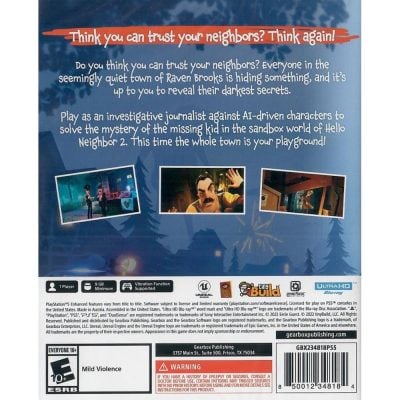 Hello Neighbor 2 Ps5