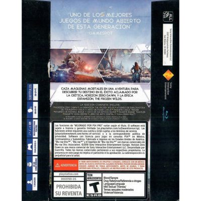 Horizon Zero Dawn Complete Edition Ps4 #1 (Case De Papelão)