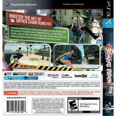 Kung Fu Rider Ps3 (Requer Psmove)