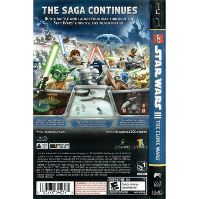 Lego Star Wars Iii The Clone Wars Psp