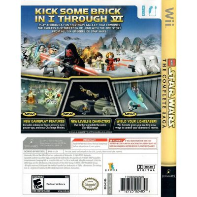 Lego Star Wars The Complete Saga Nintendo Wii #1